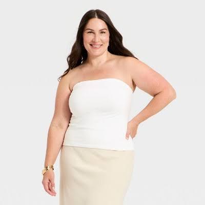 A New Day Top Target White XL