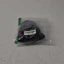 Didog Soft Flannel Padded Dog Vest Harness, No Pull/Quick Fit Reflective Dog Strap Harness, Easy for Training Walking (L:Chest 26-32", Black)