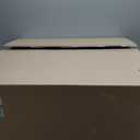 Glad Slim Trash Can with Clorox Odor Protection - Narrow Kitchen Garbage Bin with Soft Close Lid, Step On Foot Pedal and Waste Bag Roll Holder, Stainless Steel, 45 Liter