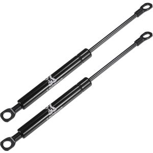 X AUTOHAUX 2 Pcs 10inch 10lbs/45N Black Lift Supports Struts Shocks Gas Spring Universal for RV Car Truck Boat