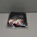 H HYFOL Short Sleeve Polo Shirts for Men Graphic Stretch Casual American Patriotic Raglan Golf Polos for Men (Large, #2-black)