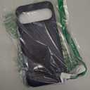 for Google Pixel 9/9 Pro Leather Case Slim Leather Phone Cover [Protective Slim with Kickstand] Bumper Shockproof Protective Leather Case[ Compatible with Google Pixel 9/9 Pro] (Black)