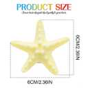 3 x CAKURE Starfish Hair Clip Cute Beach Hair Clips Little Mermaid Hair Accessories for Women and Girls (Pack of 2)