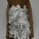 DIYDEC 30pcs Snowy Pine Branches 11.8" Christmas Artificial Pine Picks Branches Snowy Pine Needles Frosted Faux Pine Picks Greenery Stems for Christmas Tree Garland Wreath Vase DIY Crafts Home Winter