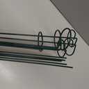 36 Inch 12 Packs Plant Support Stakes,Garden Single stemmed Plant Support Hoops, Plant Prop, for Flowers,Orchid, Tomatoes Peony Lily Rose (36 inch)