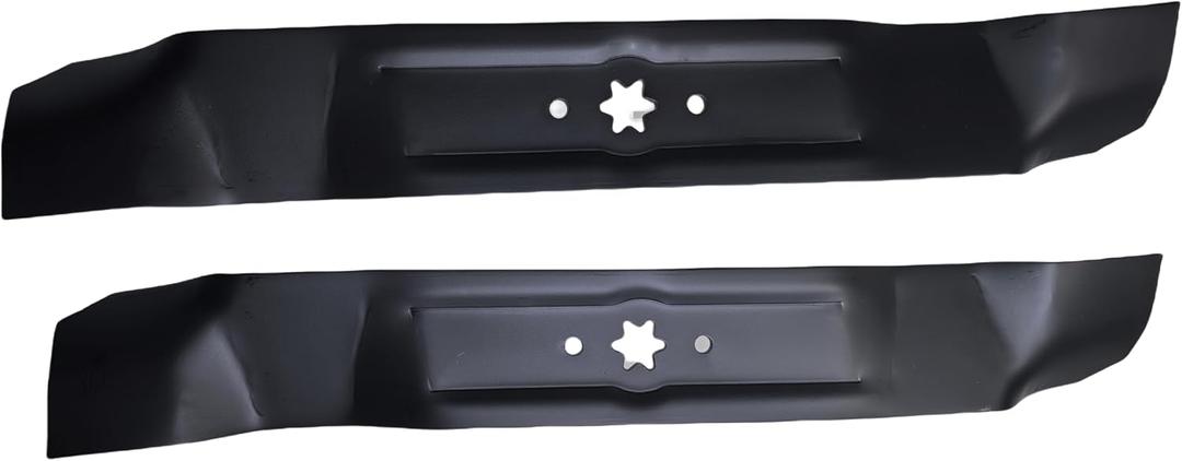 742-0616a Lawn Mower Mulching Blade compatible Craftsman PYT9000 T1100 T7800 YT3000 42 Inch Deck - Heavy Duty Blade Replaces MTD/Cub Cadet/Troy-Bilt 742-04126 742-0616 942-0616 942-0616A - 2 Pack
