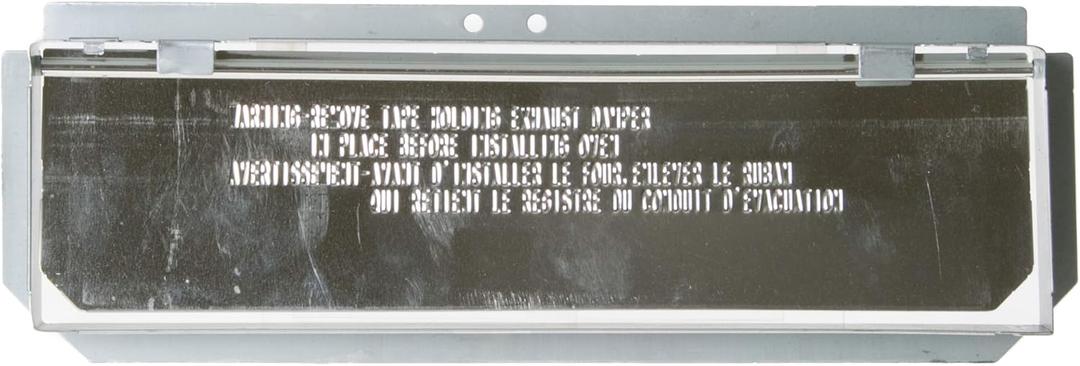 GE WB06X10436 Genuine OEM Vent Damper for GE Microwaves