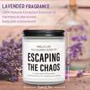 Farewell Gifts for Coworkers, Goodbye Gift for Coworkers Boss Leader, Congratulation New Job Gift, New Beginnings Present for Friends Bestie, Retirement Gifts for Women - Lavender Scented Candle (7oz)