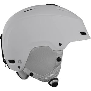 Retrospec Zephyr Ski Helmet - Snowboard Helmet for Adults & Youth with Adjustable Fit, 9 Breathable Vents, Removable Washable Earmuffs - Snow Sports Helmet for Men & Women, Medium