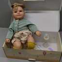 BABESIDE Reborn Baby Dolls, 20Inch Cute Soft Vinyl Realistic-Newborn Baby Doll Poseable Real Life Lifelike Baby Dolls w/Doll Accessories for 3+ Year Old Girls (Ella)