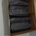 100pcs/5 Roll Garbage Bags 45x50cm Household Disposable Plastic Trash Bags Home Storage Bag 5-7 L Cleaning Waste Bag (Color : 5 rolls-blak, Size : 45x50cm)