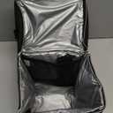 Castal Breast Pump Bag Spectra S1 S2Insulated Spectra Pump Bag, Breastmilk Cooler Bag with Ice PackLeak-Proof Double Layer Breast Pump Travel Bag Holds 6 Milk Bottles with Elastic StrapBlack