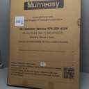 Mumeasy 36" High Extra Tall Dog Gate, 29.6"-40.5" Wide Pressure Mounted Tall Baby Gate for Dog, Auto Close Pet Gate with Door for Stairs, Doorways, House, Black