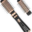 DAILYLIFE Rotating Hair Dryer Brush, Spinning Hair Dryer Brush with 2 Brushes (1.5" & 2"), Ionic Technology, Less Damage & Less Frizz