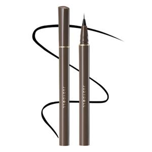 JUDYDOLL Ultra-Fine Liquid Eyeliner-Precision Tip for Wing Line, Smudge-Proof, Quick-Drying, Waterproof, Easy to Get Inner Corner Lined, Hooded Eyes-Friendly (#01 Black) 2pk