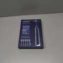 3-in-1 Upgraded Pro Flossing Toothbrush-Flosses, Vibrates and Oscillates(The 1st Tech), Electric Toothbrush with Water Flosser Equipe 5 Brush Heads, Plaque Removal for Sensitivity, Braces-Blue