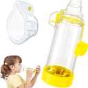 Inhaler Spacer for Adult and Kids NESSI OTC SPACER (Yellow/Kids)