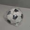 Soccer Ball - Premium Boy and Girl Official Match Ball with Cool Reflective Iridescent Rainbow Hex Pattern, Durable, Indoor, Outdoor, Training, Practice, Playtime and Games (Size 3)