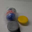 Fasmov 6 Pack Balance Pod, Balance Trainer Dots for Squat Touch Downs, Core Body Balancing, Inflatable Stepping Pads, 1 Hand Pump