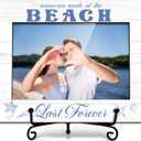 Beach Theme Frame, Beach Life Picture Frame, Family Vacation Picture Frame, Gifts for Couples, Couple Picture Frames 4x6, Wooden Photo Frame -L03