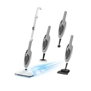 Steam Mop - 10-in-1 MultiPurpose Handheld Steam Cleaner Detachable Floor Steamer for Hardwood/Tile/Laminate Floors Carpet with 11 Accessories for Whole Home Use.