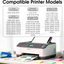 67XL Ink Cartridges Black and Color Combo Pack High Yield Replacement for HP 67XL,Compatible with HP DeskJet 4155e 2855e 2755e 2700 2700e 2800e 4100 4255e Envy 6010e 6020e Printers,1 Black 1 Tri-Color