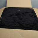 Square Boucle Pouf Ottoman Footrest  Soft & Lightweight Footstool with Foam Filling for Living Room & Bedroom, Laid-Back Lounge Style