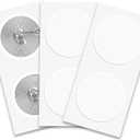 50PCS NFC Tags NTAG215 NFC Stickers Blank NFC Tags Adhesive NFC 215 Programmable NFC Tags Compatible with Android & iPhone 504 Bytes Memory Fully Programmable-Timeskey NFC (25 mm/ 1 Inch) (White)