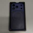 CANSHN Magnetic Compatible with iPhone 17 Pro Case, Upgraded [Full Camera Protection] [Compatible with Magsafe] [Translucent Matte] Shockproof Protective Phone Cover 6.3 Inch - Deep Blue