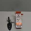 Skull Hooker Powder-Coated Steel Big Game Hook Flush Display Wall Mount, Mounts Bear, Deer & Antelope Specie Skulls (One Size, Black)