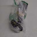 Satol Extra Large Golf Umbrella, 46/54/62 Inch Windproof 10 Ribs Vented Double Canopy Reflective Strips Automatic Open/Close Waterproof UV Protection Portable Compact Umbrella for Outdoor & Travel (Black Oval Handle)