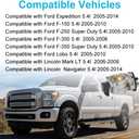 WMPHE Electronic Throttle Body 75mm Compatible with Ford Expedition F-150 F-250 F-350 Super Duty Lobo Lincoln Mark Navigator 2005-2014 5.4L Replacement for 8L3Z-9E926-A 67-6001 S20001 TB1015