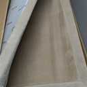 Baby Play Mat for Floor,1.3" Thick Memory Foam Tummy Time Mat,Soft Coral Velvet Nursery Rug,Extra Large Non Slip for Crawling,Toddlers,Infants,Kids,Tatami Style for Living Room(Beige)