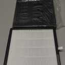 PR1 Air Filter Replacement for MOOKA PR1 Air Purifier, 1 Pack High Efficiency Air Filter with Activated Carbon Filter + 3 Pack Pre-Filters