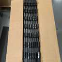 IRIS USA Dog Playpen 34" Tall Dog Playpen Indoor  8-Panel Puppy Playpen with Door, 63 x 63 x 34, Extra Tall Dog Play Pen Indoors for Large Dogs, Plastic Pet Playpen, Indoor Dog Pen, Black