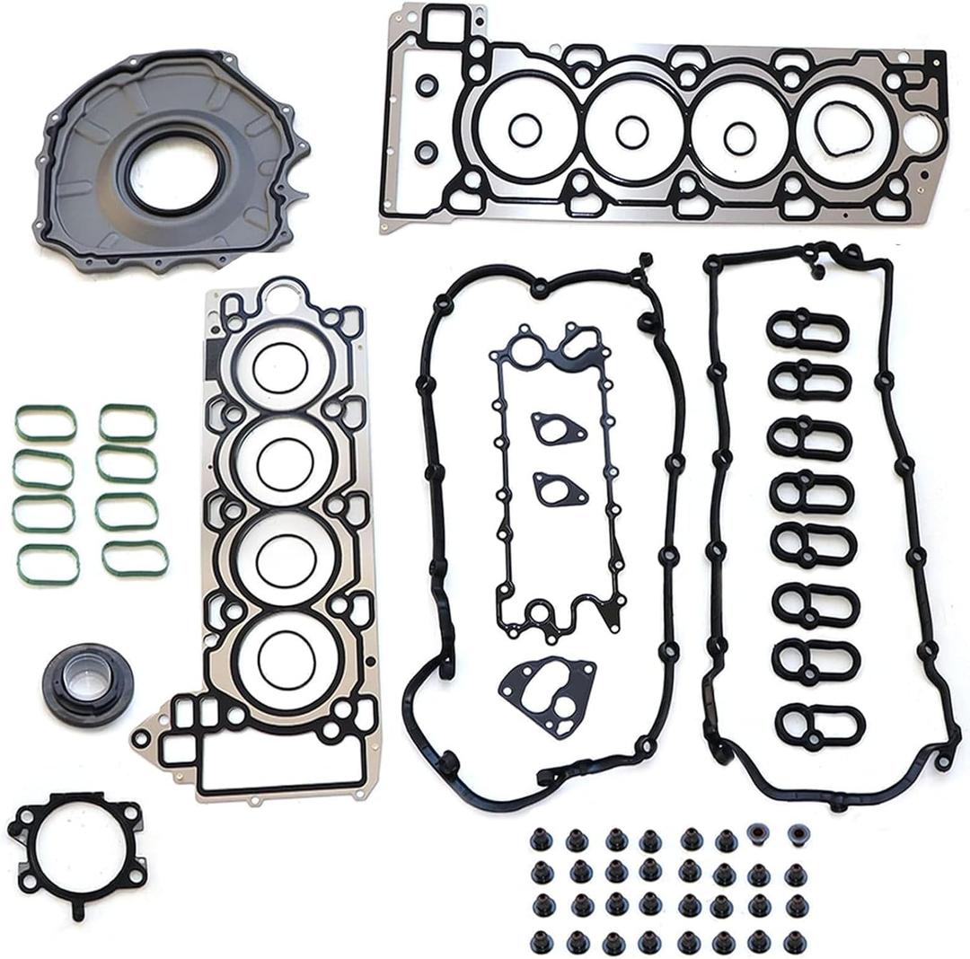 SecosAutoparts Engine Cylinder Head Gasket Set AJ133 LR105293 LR105294 AJ813952 Compatible with Jaguar XJ XF XFR XFR-S 2010-2016 Compatible with Land Rover LR4 Range Rover 5.0L V8 2010-2020
