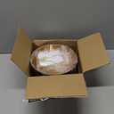 ALUCSET Clip On Lamp Shade, Metal Dome Shaped Light Bulb Cover Modern Lighting Decor, Small Lampshade for Ceiling Lights, Wall Mounted Lights - Black Gold Hollowed Shade 8" Diameter x 4" Height (1 Pack)