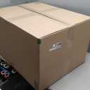 Arden Outdoor Patio Dining Chair Cushion, 20x44, Rain-Proof Seat Pad, Fade-Resistant Outdoor Cushion Black Aurora Damask (1 Pack)