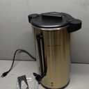 Coffee Urn, 12L/75cup Coffee Dispenser with Percolator, Large Coffee Maker with Keep Warm Mode, Double Wall Commercial Grade Stainless Steel, Hot Water Urn for Catering Party Office Wedding