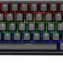 AULA WIN68 HE Mechanical Gaming Keyboard 60%, Hall Effect Magnetic Switch, Fast Trigger Mode Adjustable Actuation, 8000Hz Polling Rate, RGB Backlit, Wired Black Keyboard for Laptop/PC Gamer