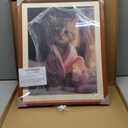 Art Shoppe Framed Print Wall Art, Vintage Wall Décor for Living Room, Bedroom, Office, High-Resolution Image on Premium Art Paper, 3/4" Frame with Plexiglass Front, Ready to Hang, 17"x21"