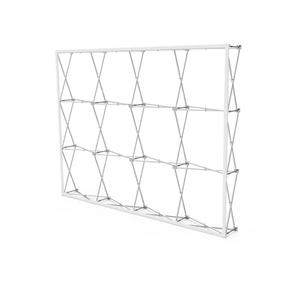7.5 x 10 FT Portable Aluminum Tension Fabric Pop up Display Stand Backdrop Booth Frame Collapsible Trade Show Booth Frame Stand with Carrying Bag (Stand Only) 7.5 x 10 FT Portable Aluminum Tension Fabric Pop up Display Stand Backdrop Booth Frame Collapsible Trade Show Booth Frame Stand with Carrying Bag (Stand Only)