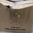 BestOffice Office Chair Ergonomic Cheap Desk Chair Mesh Computer Chair Lumbar Support Modern Executive Adjustable Stool Rolling Swivel Chair for Back Pain (Black) (1 Pcs)