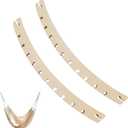 2 Detachable Hammock Spacer Bars, Sturdy and Lightweight Wooden Crossbars for Outdoor Hanging Hammocks for Garden Patio Camping