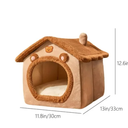 Cozy Pet Bed House,Indoor/Outdoor Pet House,Dog House Indoor,Dog House Kennel Bed Mat with Cushion for Small Medium Large Dogs Cats,Cat and Medium Dog,Warm Cave Sleeping Nest Bed for Cats Dog