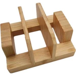 Bamboo Cutting Board Rack, Pot Lid Rack, Tabletop Knife Holder, Cake Mold, Baking Pan and Bakeware Organizer
