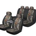 Custom Accessories 3 Pc Truck And SUV Seat Cover Kit - Camouflage