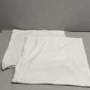 Pillow Covers 18x18 Ivory White: Pack of 2 Cozy Soft Velvet Square Modern Luxury Decorative Throw Pillow Cases for Sofa Couch Living Room Bed Home Decor