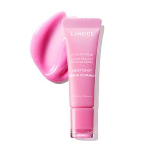 LANEIGE Lip Glowy Balm: Sheer Tinted Lip Moisturizer with Shea Butter, for Hydrating Shine & Soft Lips, Sweet Candy