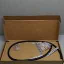 Transmission Oil Cooler Kit 40K GVW Max Low Pressure Drop Replace# LPD47391 47391 with Mounting Hardware - Black